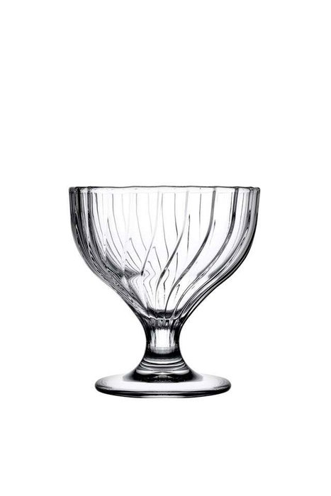Hermia Set de Copas de Helado de Vidrio, 2 Piezas